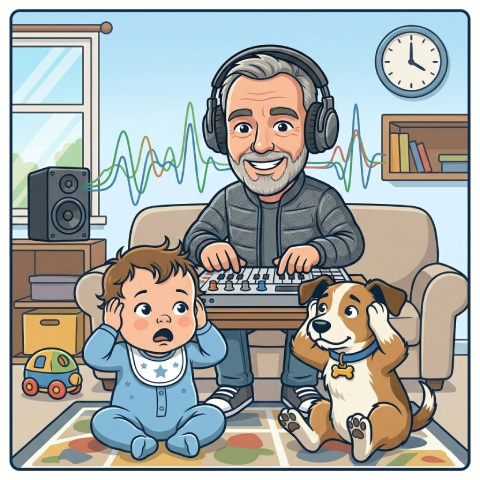 Mikey's machine illustration